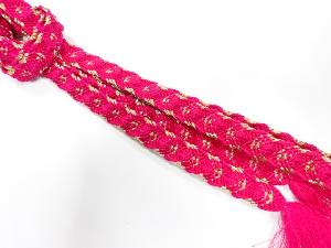 正絹　手組帯締め